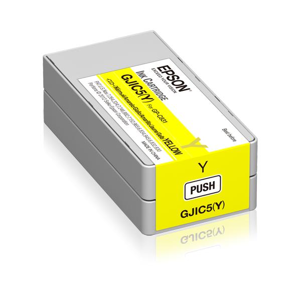 Epson GJIC5(Y): Ink cartridge for ColorWorks C831 (Yellow) (MOQ=10) [C13S020566]