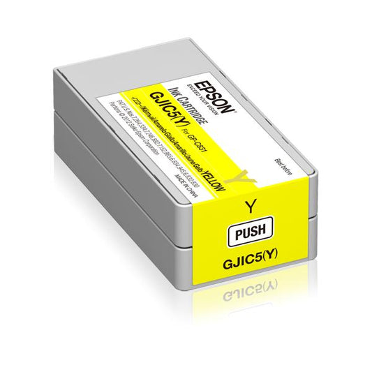 Epson GJIC5(Y): Cartucho de tinta para ColorWorks C831 (Amarillo) (MOQ=10) [C13S020566] 