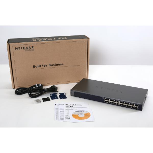 NETGEAR ProSAFE GS724Tv4 Gestito L3 Gigabit Ethernet (10/100/1000) Blu [GS724T-400EUS]