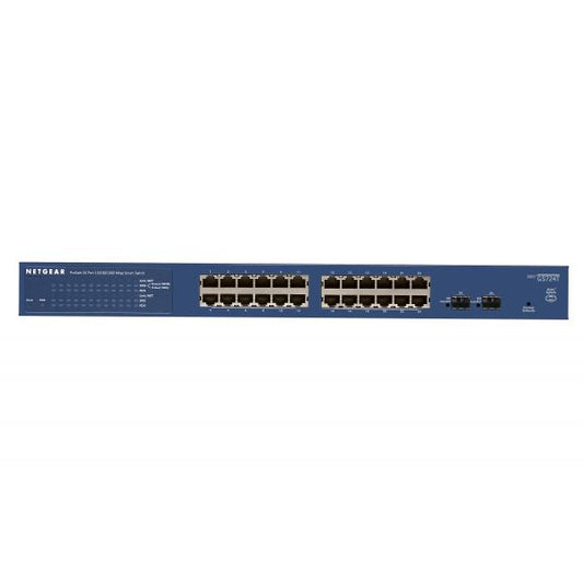 NETGEAR ProSAFE GS724Tv4 Gestito L3 Gigabit Ethernet (10/100/1000) Blu [GS724T-400EUS]