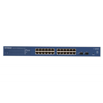 NETGEAR ProSAFE GS724Tv4 Gestionado L3 Gigabit Ethernet (10/100/1000) Azul [GS724T-400EUS] 