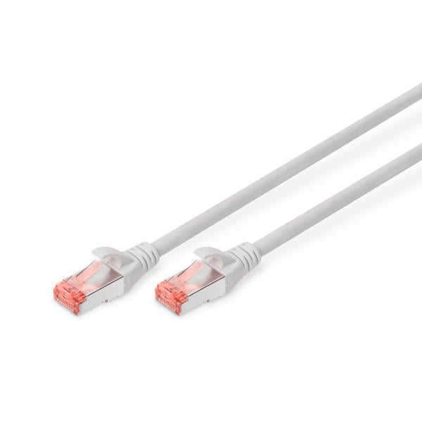 Digitus CAT 6 S-FTP Patch Cord - Copper Cu - LSZH - 4x 2 AWG 27/7 - Grey - 3 Meter [DK-1644-030]