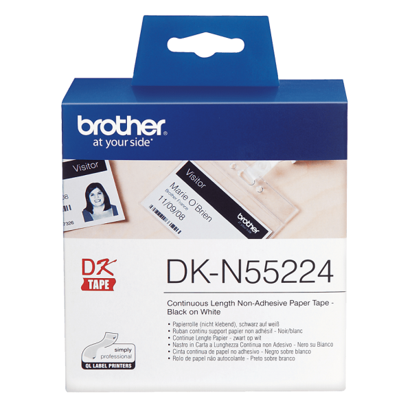 Brother DK-N55224 nastro per etichettatrice [DKN55224]