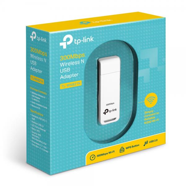 TP-Link Adattatore USB Wireless N [TL-WN821N]