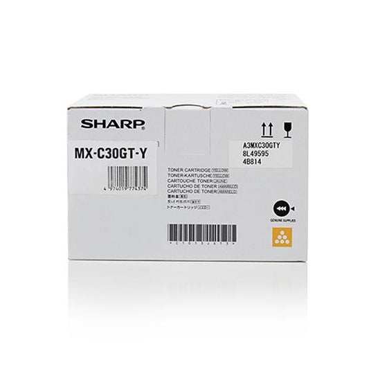 Sharp MXC30GTY cartuccia toner 1 pz Originale Giallo [MXC30GTY]