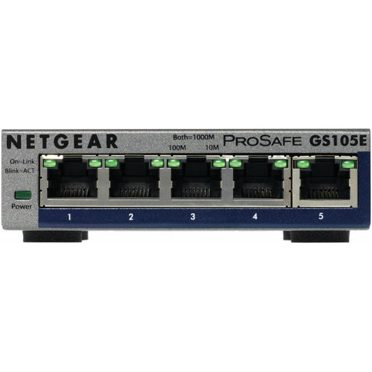 5-Port Gigabit Plus Switch [GS105E-200PES] 