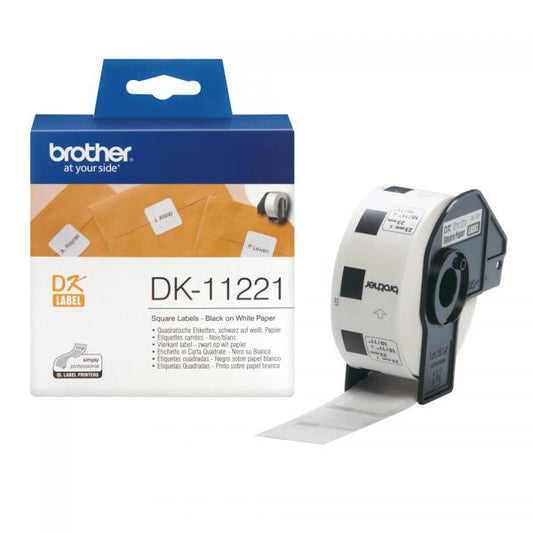 Brother DK-11221 nastro per etichettatrice Nero su bianco [DK11221]