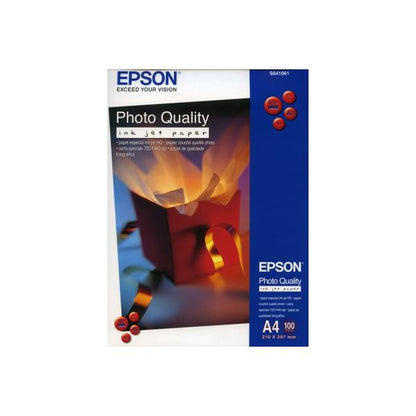 Epson Photo Quality Inkjet Paper - A4 - 100 Fogli [C13S041061]