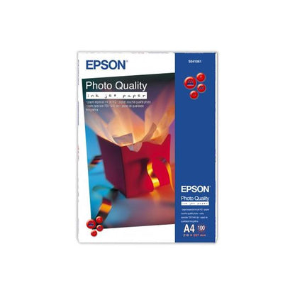 Epson Photo Quality Inkjet Paper - A4 - 100 Fogli [C13S041061]