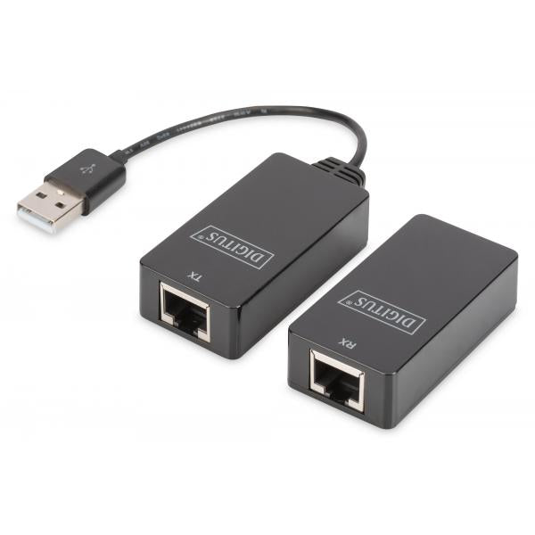 DIGITUS ESTENSORE DI LINEA USB FINO A 45 MT. TRAMITE CAVO RETE CAT 5E [DA70139]