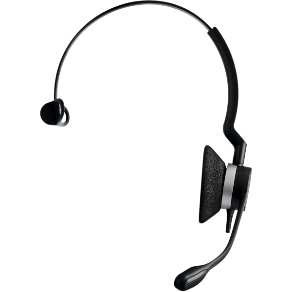 Jabra BIZ 2300 QD Mono Monaural Head-band Black - Quick Disconnect [2303-820-104]