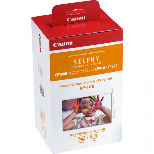 Canon RP-108 High Capacity Color Ink/paper set [8568B001]