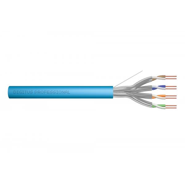 Digitus CAT 6A U-FTP installation cable - 500 MHz Eca (EN 50575) - AWG 23/1 - 305 m drum - sx - Black [DK-1623-A-VH-305]