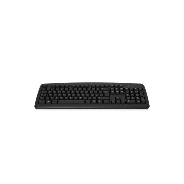 Teclado usb italiano profesional Hamlet Black Soft Touch [XKKITA2]