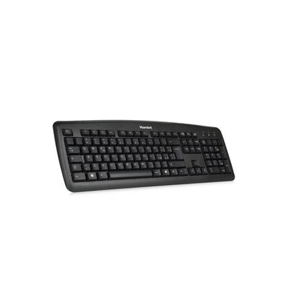 Teclado usb italiano profesional Hamlet Black Soft Touch [XKKITA2]