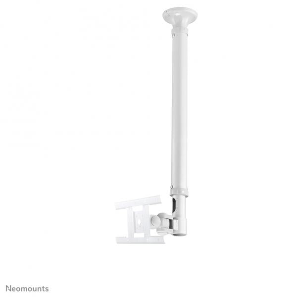 Neomounts Up to 30 Inch - Flat screen Ceiling Mount - Full Motion - VESA up to 200 x 100 - White [FPMA-C100WHITE]