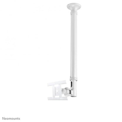 Neomounts Up to 30 Inch - Flat screen Ceiling Mount - Full Motion - VESA up to 200 x 100 - White [FPMA-C100WHITE]