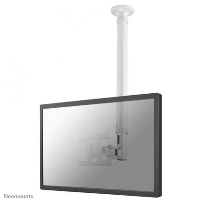 Neomounts Up to 30 Inch - Flat screen Ceiling Mount - Full Motion - VESA up to 200 x 100 - White [FPMA-C100WHITE]