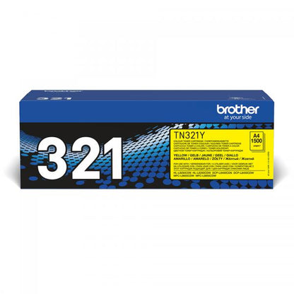 Brother TN-321Y cartuccia toner 1 pz Originale Giallo [TN321Y]