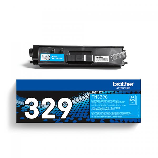 Brother TN-329C cartuccia toner 1 pz Originale Ciano [TN329C]