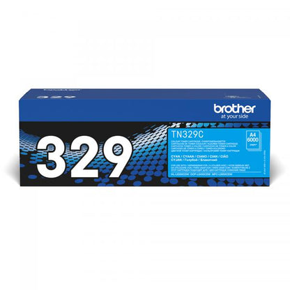 Brother TN-329C cartuccia toner 1 pz Originale Ciano [TN329C]