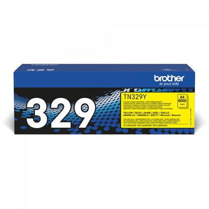 Brother TN-329Y cartuccia toner 1 pz Originale Giallo [TN329Y]