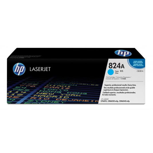 HP TONER CIANO PER LJ COLOR CP6015 21.000 PAG [CB381A]