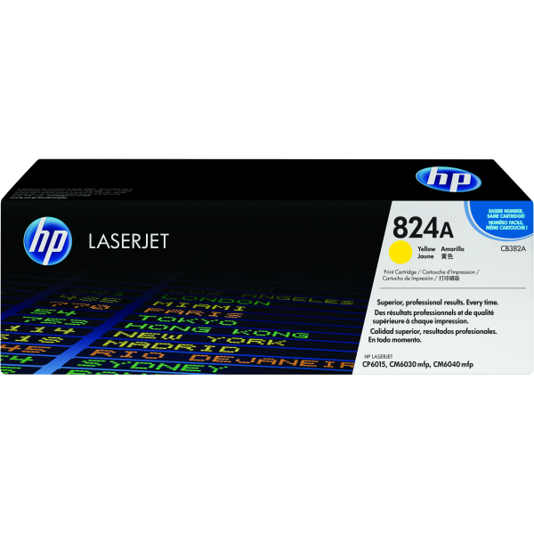 HP TONER GIALLO PER LJ COLOR CP6015 21.000 PAG [CB382A]