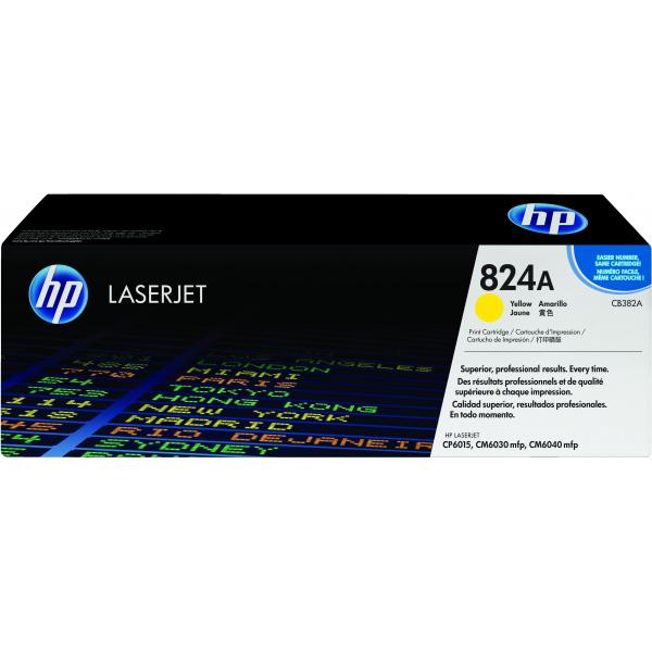 HP TONER GIALLO PER LJ COLOR CP6015 21.000 PAG [CB382A]