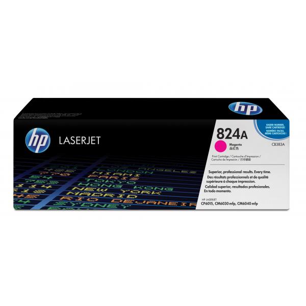 HP TONER MAGENTA PER LJ COLOR CP6015 21.000 PAG [CB383A]