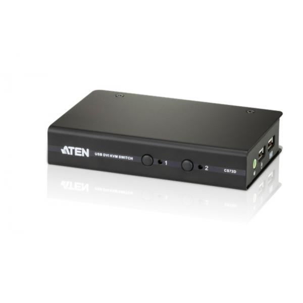 Aten 2Port DVI Desktop KVM- PROMO FINO AD ESAURIMENTO SCORTE CS72D-AT [CS72D-AT]