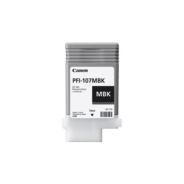 Canon PFI-107MBK cartucho de tinta 1ud Original Negro Mate [6704B001] 