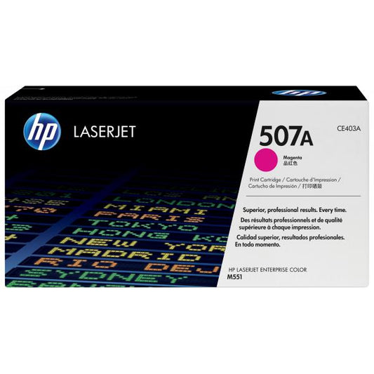 HP Cartuccia Toner originale magenta LaserJet 507A [CE403A]