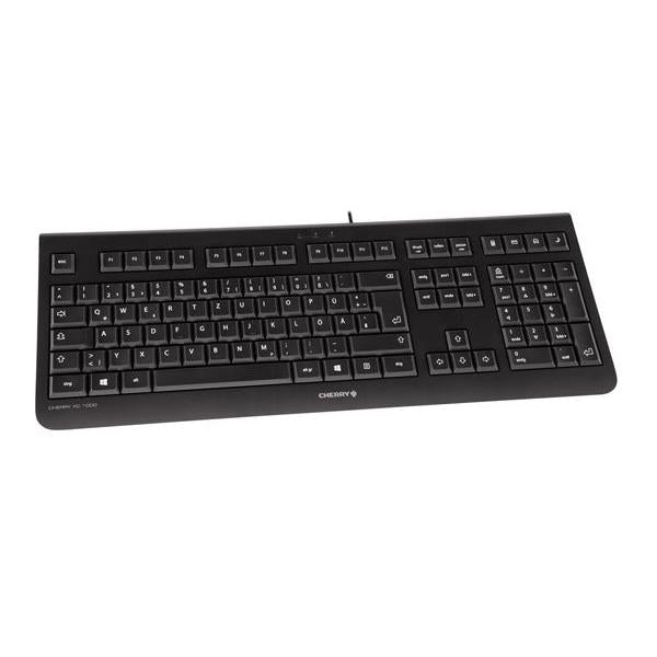 Cherry KC 1000 - Keyboard - Corded - AZERTY - Black [JK-0800BE-2]