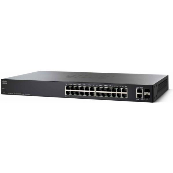 Cisco SMB SF220-24-K9-EU, 24-Port 10/100 Smart Plus Switch_USATO SF220-24-K9-EU_USATO [SF220-24-K9-EU_USATO]