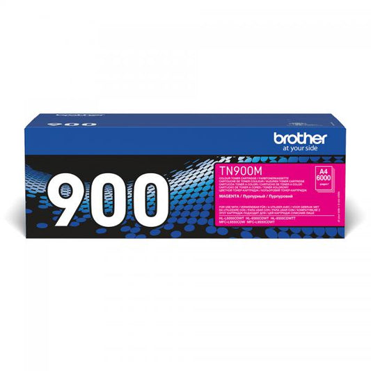 Brother TN-900M cartuccia toner 1 pz Originale Magenta [TN900M]