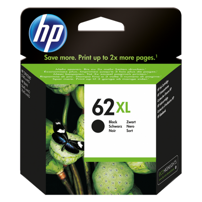 HP CART INK NERO 62XL 600PAG TS [C2P05AE]