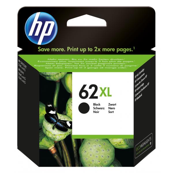 HP CART INK NERO 62XL 600PAG TS [C2P05AE]