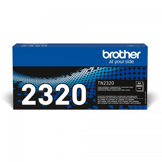 Brother TN-2320 Toner originale ad alta capacità - nero [TN2320]