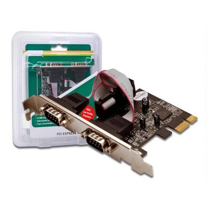 DIGITUS SCHEDA PCI EXPRESS CON 2PORTE SERIALI 9 POLI [DS30000]