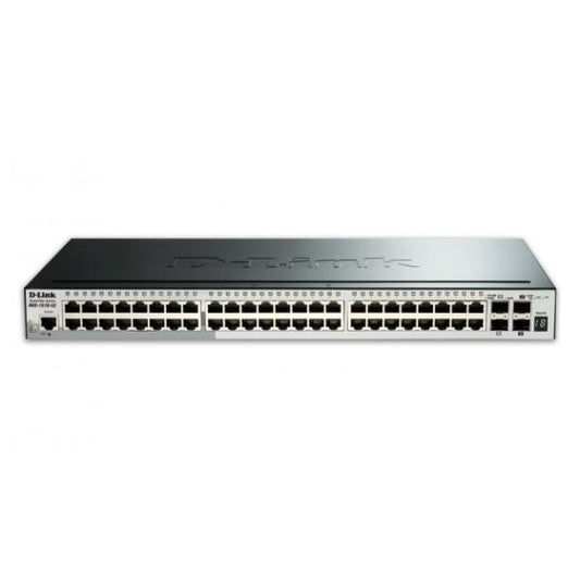 D-Link DGS-1510-52X switch di rete Gestito L3 Gigabit Ethernet (10/100/1000) 1U Nero [DGS-1510-52X]