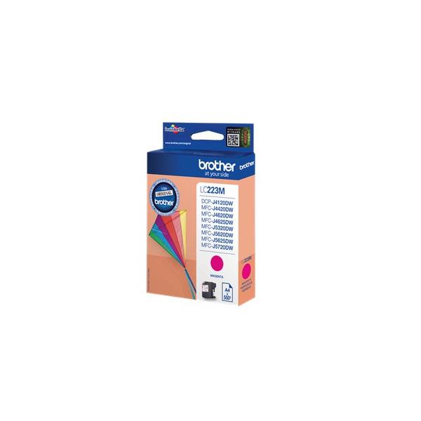 BROTHER CART INK MAGENTA 550 PAG PER MFC-J4620DW/J5320DW/J5620DW/J5720DW [LC223M]