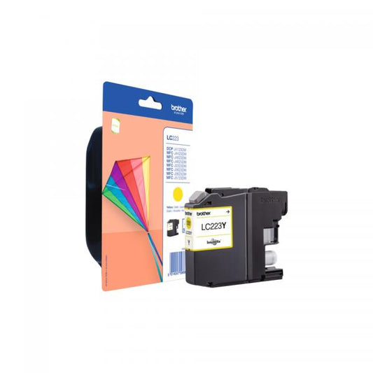 CARRO DE TINTA AMARILLA BROTHER 550 PAGINAS PARA MFC-J4620DW/J5320DW/J5620DW/J5720DW [LC223Y] 