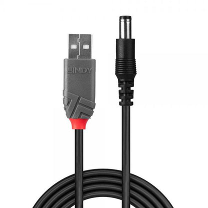 Lindy 70268 cavo USB 1,5 m USB 2.0 USB A dC Nero [LINDY70268]