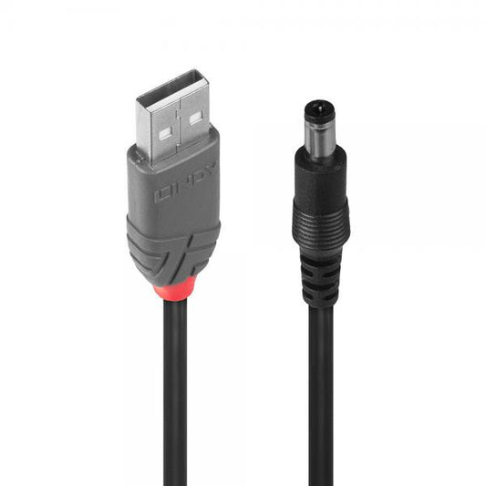 Lindy 70268 cavo USB 1,5 m USB 2.0 USB A dC Nero [LINDY70268]