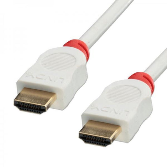 Lindy 41413 cavo HDMI 3 m HDMI tipo A (Standard) Rosso, Bianco [LINDY41413]