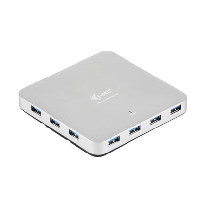 i-tec Metal U3HUBMETAL10 hub di interfaccia USB 3.2 Gen 1 (3.1 Gen 1) Type-A 5000 Mbit/s Argento [U3HUBMETAL10]