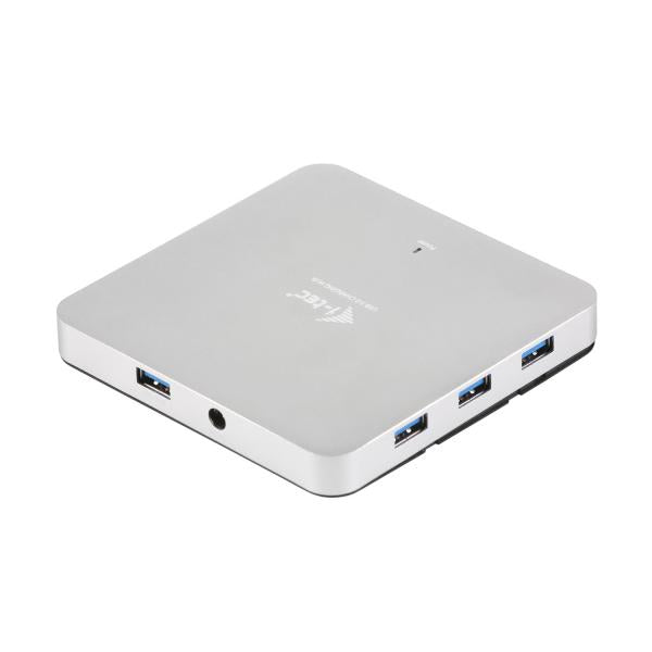 i-tec Metal U3HUBMETAL10 hub di interfaccia USB 3.2 Gen 1 (3.1 Gen 1) Type-A 5000 Mbit/s Argento [U3HUBMETAL10]