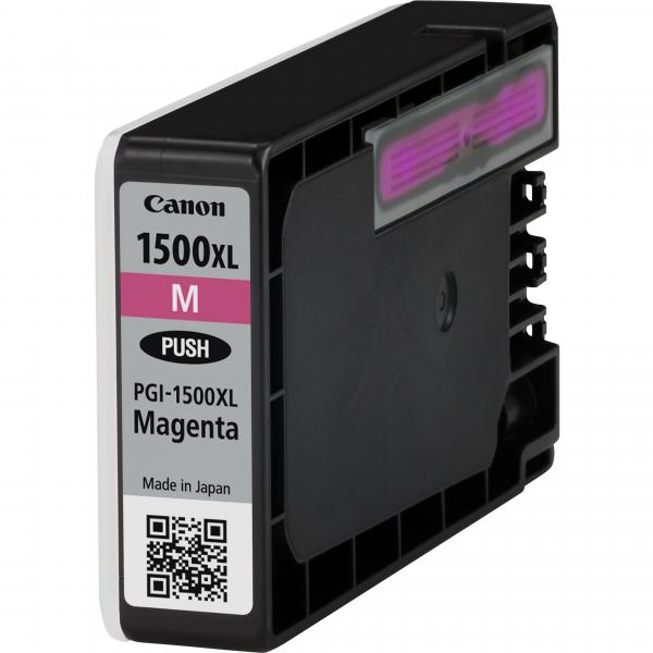 CARRITO DE TINTA CANON MAGENTA PGI-1500XL PARA MAXIFY [9194B001]