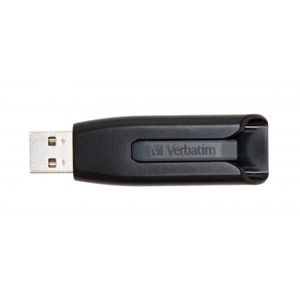 Verbatim V3 - USB 3.0 Memory 256 GB - Black [49168]